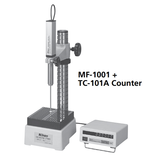 NIKON 디지마이크로 세트  MF-1001+TC-101+MS-21측정범위: 0-100mm분해능: 0.01um