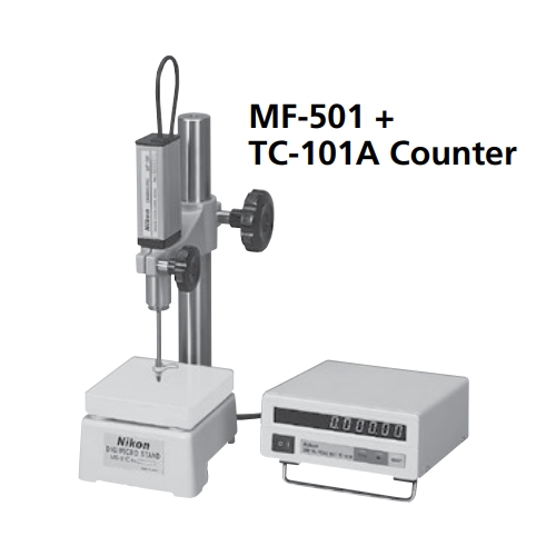 NIKON 디지마이크로 세트MF-501+TC-101+MS-11측정범위: 0-50mm분해능: 0.01um